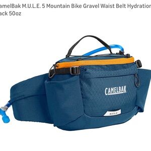 CamelBak M.U.L.E. 5 Blue and Orange Belt Bag